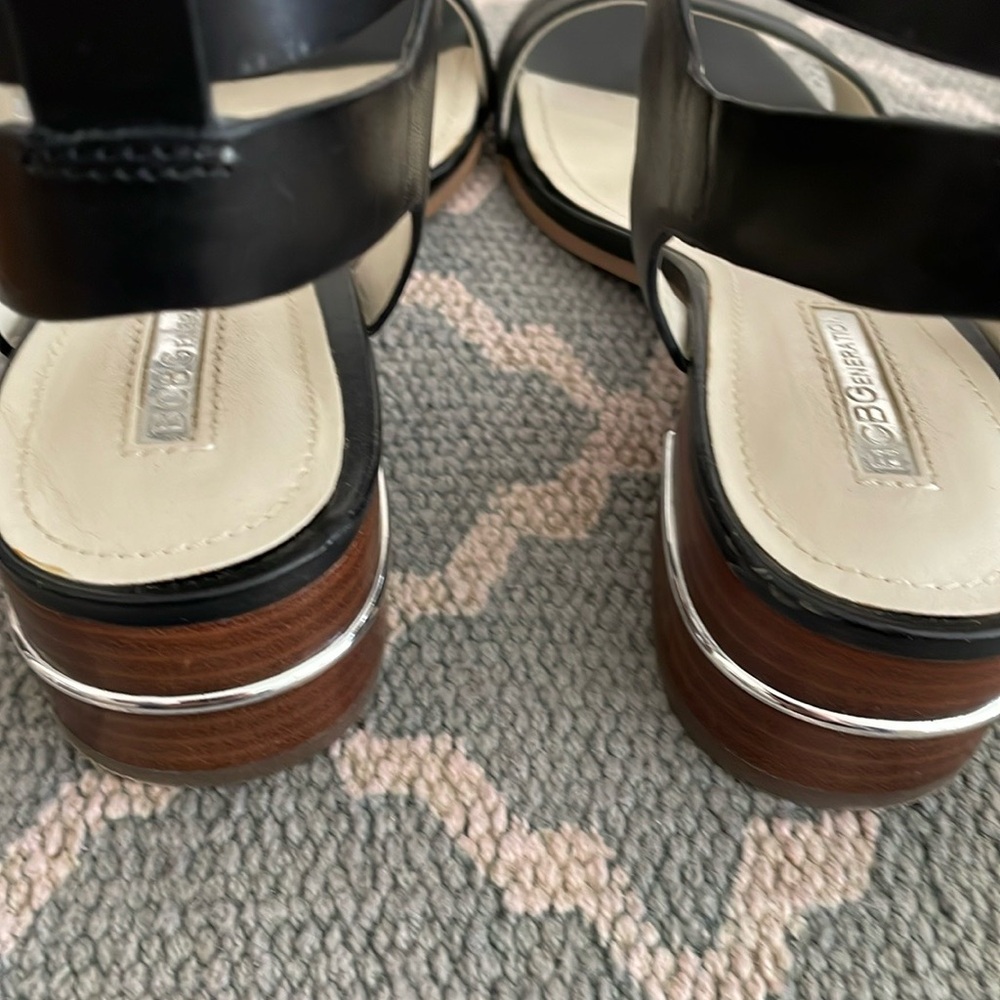 BCBGeneration Black Sandals Size 6.5 - Picture 15 of 16